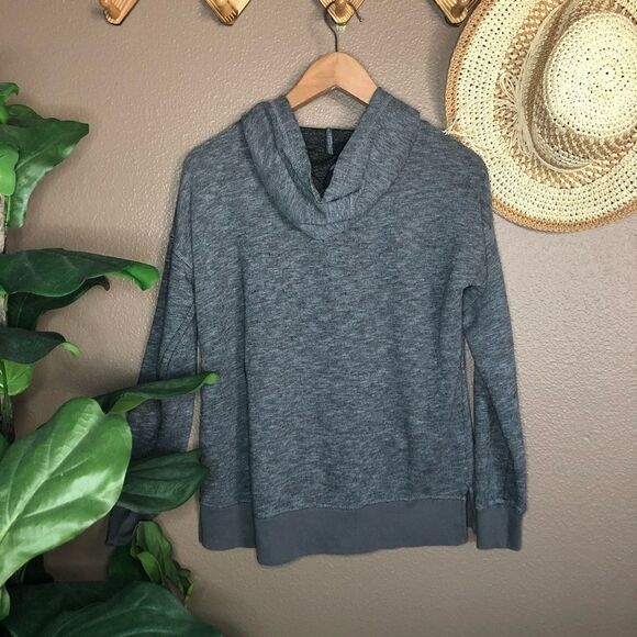 Gray LOVE Sequins Embroidered Hoodie - Picture 2 of 7